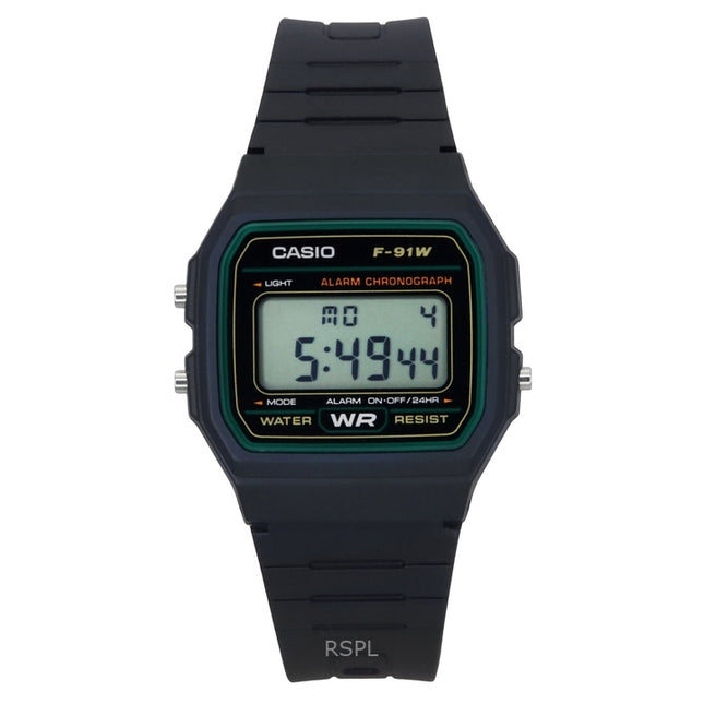 Casio Classic Sports Chronograph Alarm F-91W-3SDG F-91W-3 Men's Watch