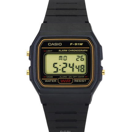 Casio Alarm Chronograph Digital F-91WG-9S Men's Watch