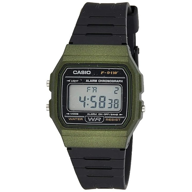 Casio Classic Daily Alarm F-91WM-3A F91WM-3A Men's Watch