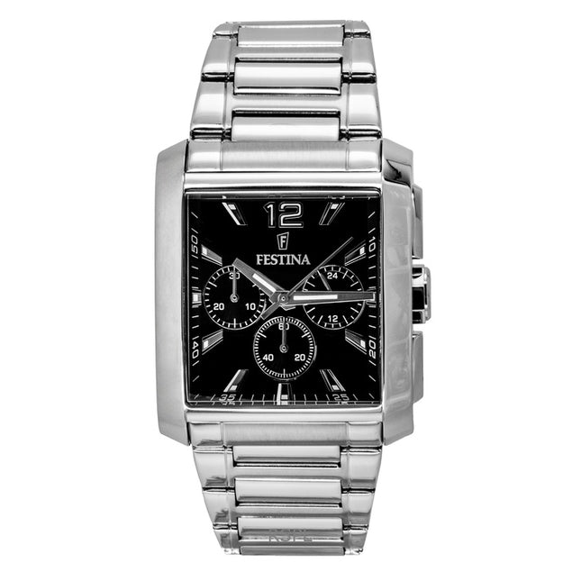 Festina Chronograph Stainless Steel Black Dial Quartz F20635-4 Men's Watch