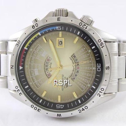 Orient Automatic 21 Jewels Multi Year Calendar FEU03002U Mens Watch
