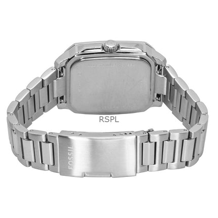 Fossil Crosby Stainless Steel Blue Dial Quartz FS6121 Men's Watch