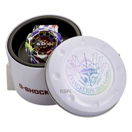 Casio G-Shock Analog Digital Evangelion 30th Anniversary Multicolor Dial Quartz GA-110EVA30-7A 200M Men's Watch