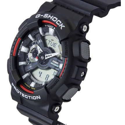 Casio G-Shock Analog Digital Bio-Based Resin Black Dial Quartz GA-110RL-1A 200M Men's Watch