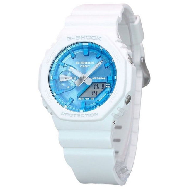 Casio G-Shock Seasonal Collection 2023 Analog Digital Blue Dial Quartz GA-2100WS-7A 200M Mens Watch