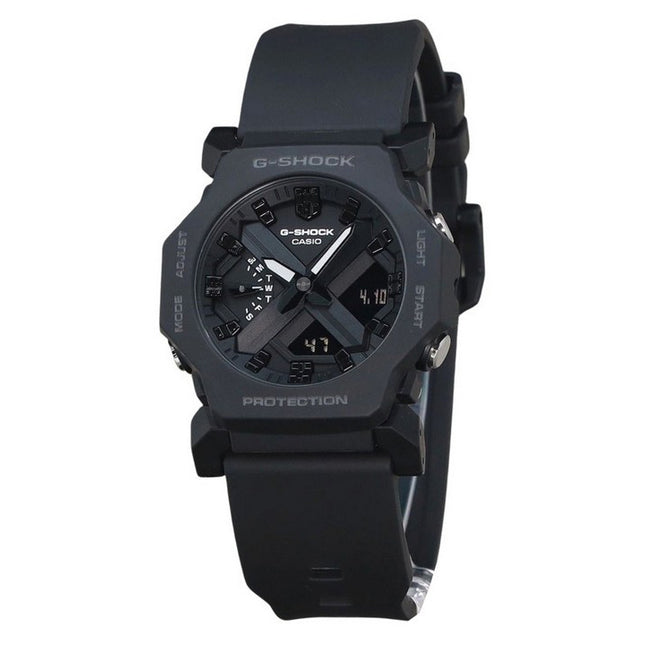 Casio G-Shock Analog Digital Black Resin Black Dial Quartz GA-2300-1A 200M Men's Watch