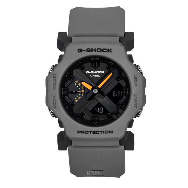 Casio G-Shock Analog Digital Resin Strap Grey Dial Quartz GA-2300-8A 200M Unisex Watch