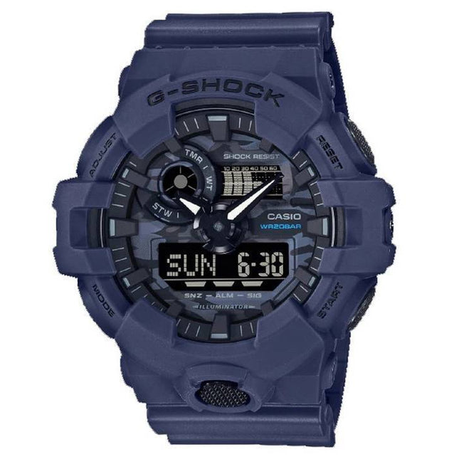 Casio G-Shock Analog Digital Camouflage Dial Quartz GA-700CA-2A GA700CA-2 200M Mens Watch