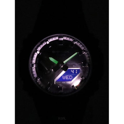 Casio G-Shock Analog Digital Mobile Link Black Resin Strap Tough Solar Power GA-B2100-1A 200M Mens Watch