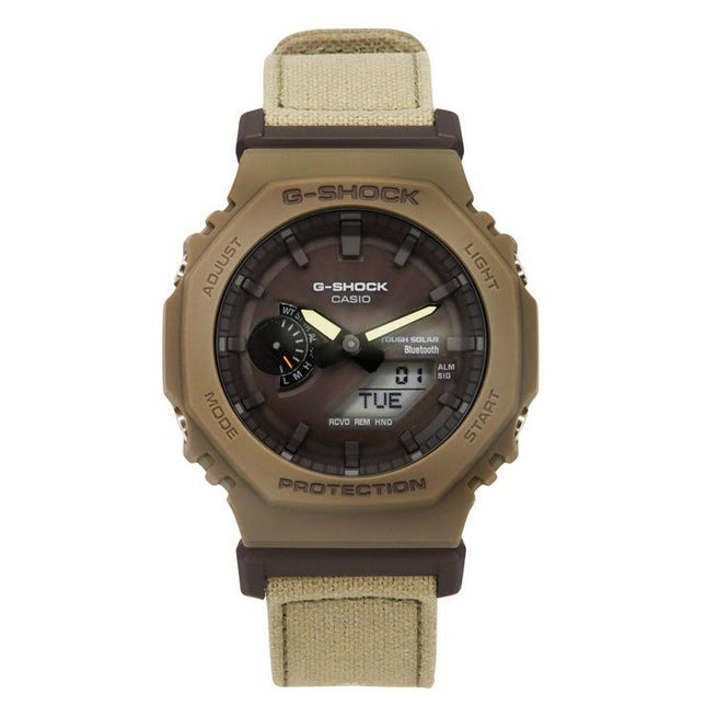 Casio G-Shock Analog Digital Smartphone Link Bluetooth Bronze Dial Tough Solar GA-B2100CT-5A 200M Men's Watch