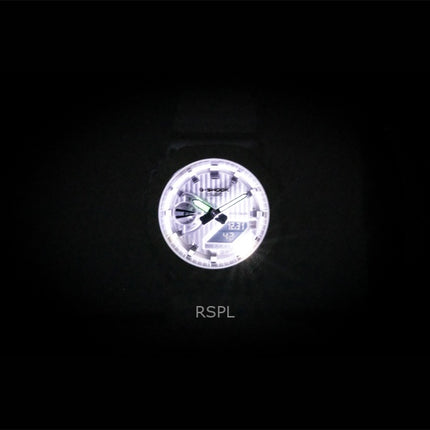 Casio G-Shock G-Steel Analog Digital Limited Edition White Dial Quartz GM-2110SH-7A 200M Men's Watch