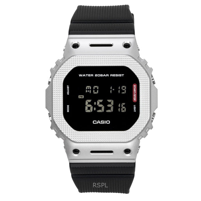 Casio G-Shock G-Steel Digital Bio-Based Resin Strap Quartz GM-5600M-1 200M Men's Watch