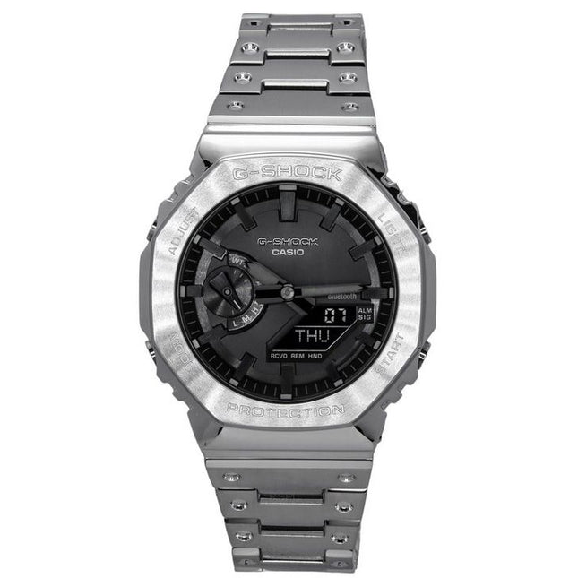 Casio G-Shock Analog Digital Full Metal Black Dial Solar GM-B2100D-1A 200M Men's Watch