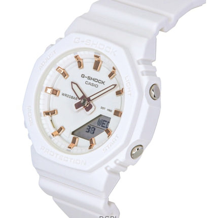 Casio G-Shock Analog Digital Bio-Based Resin Strap White Dial Quartz GMA-P2100M-7A 200M Women's Watch