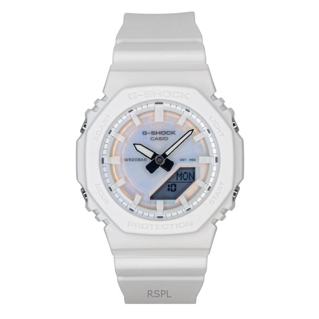 Casio G-Shock Analog Digital Resin Strap Polarized White Dial Quartz GMA-P2100PC-7A 200M Women's Watch