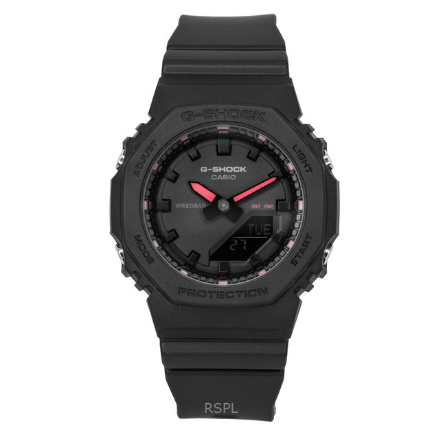Casio G-Shock Analog Digital Bio-Based Resin Black Dial Quartz GMA-P2100SA-1A1 200M Women's Watch
