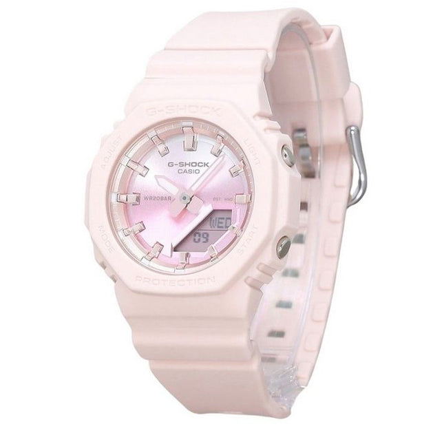 Casio G-Shock Analog Digital Sunset Glow Series Bio Based Resin Strap Pink Dial Quartz GMA-P2100SG-4A 200M Women's Watch