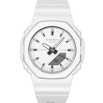 Casio G-Shock Analog Digital Bio-Based Resin Strap White Dial Quartz GMA-P2110-7A 200M Women's Watch