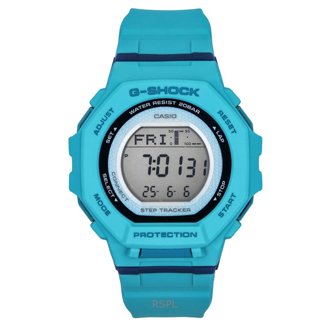 Casio G-Shock G-Squad Digital Smartphone Link Bio-Based Resin Strap Quartz GMD-B300SC-2 200M Women's Watch