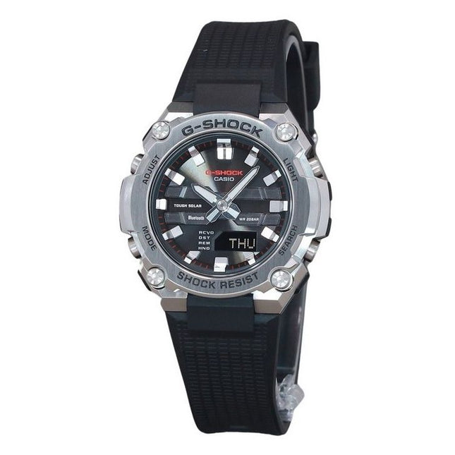 Casio G-Shock G-Steel Analog Digital Smartphone Link Bluetooth Black Dial Solar GST-B600-1A 200M Men's Watch