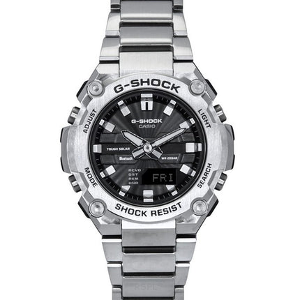 Casio G-Shock G-Steel Analog Digital Smartphone Link Black Dial Solar GST-B600D-1A 200M Men's Watch