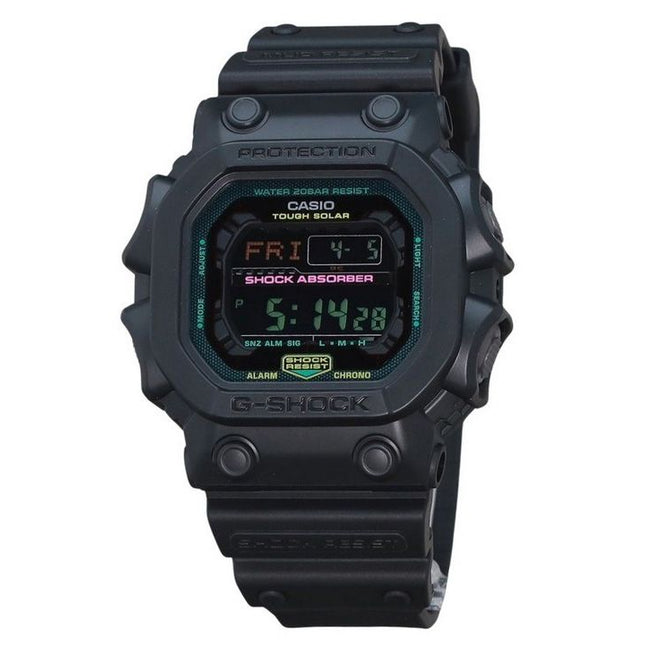 Casio G-Shock Digital Resin Strap Multifluorescent Tough Solar GX-56MF-1 200M Mens Watch