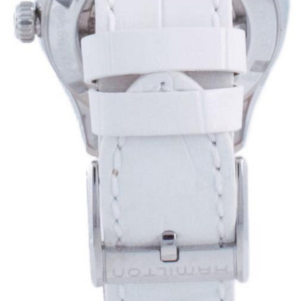 Hamilton Jazzmaster Open Heart Leather Automatic H32205890 Womens Watch