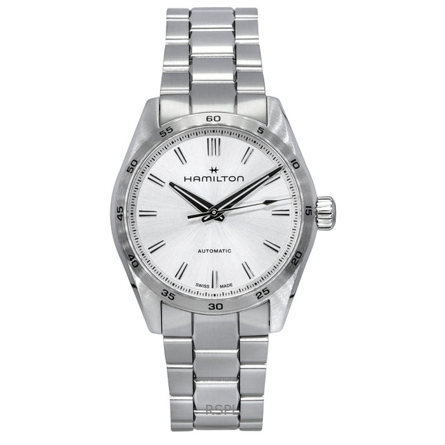 Hamilton Jazzmaster Performer Stainless Steel Silver Dial Automatic H36105150 100M Women's Watch