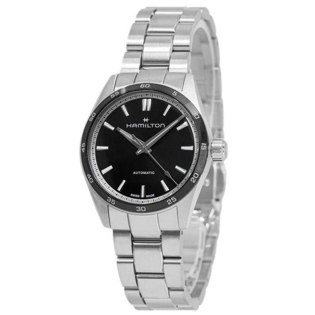Hamilton Jazzmaster Performer Stainless Steel Black Dial Automatic H36205130 100M Men's Watch
