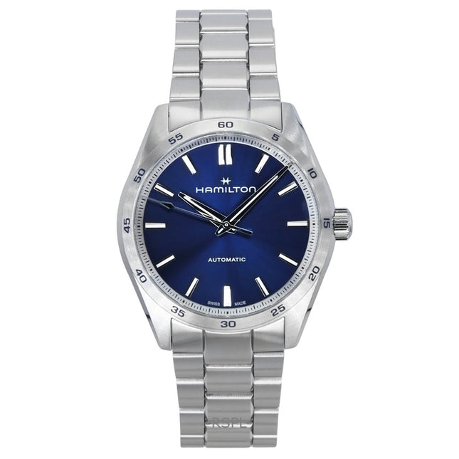 Hamilton Jazzmaster Performer Stainless Steel Blue Dial Automatic H36215140 100M Men's Watch