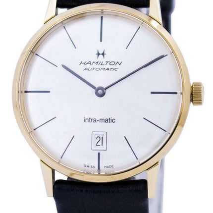 Hamilton Automatic Intra-Matic Silver Dial H38475751 Mens Watch