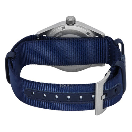 Hamilton Khaki Field Textile Strap Blue Dial Quartz H69401940 Unisex Watch