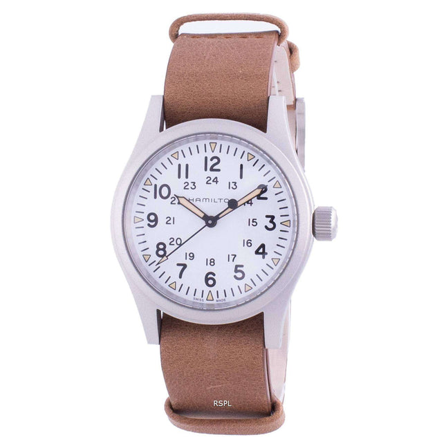Hamilton Khaki Field White Dial Automatic H69439511 Men's Watch