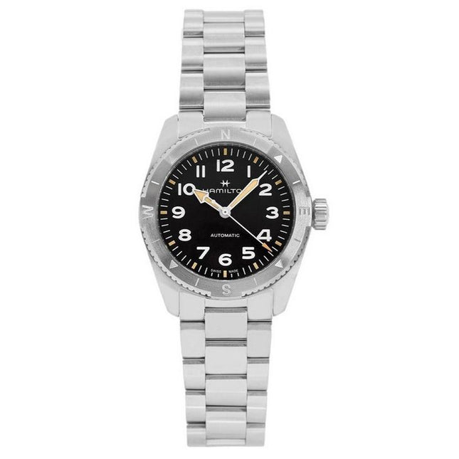 Hamilton Khaki Field Expedition Stainless Steel Black Dial Automatic H70225130 100M Men's Watch