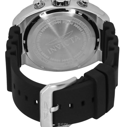 Invicta Pro Diver Zager Chronograph GMT Silicone Strap Blue Dial Quartz 47281 100M Men's Watch