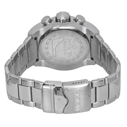 Invicta Racing Chronograph Stainless Steel White Dial Quartz 47746 Men's Watch