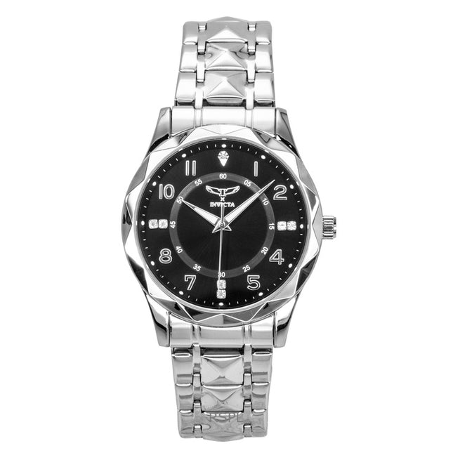 Invicta Specialty Stainless Steel Black Dial Quartz 69027 Men's Watch