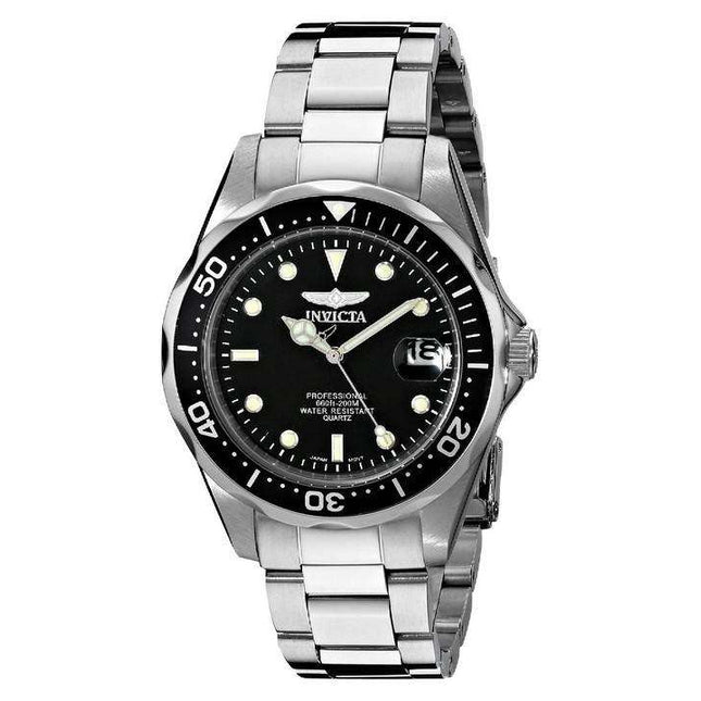 Invicta Pro Diver 200M Quartz Black Dial INV8932/8932 Mens Watch
