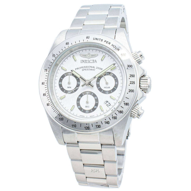 Invicta Speedway 200M Chronograph White Dial INV9211/9211 Mens Watch