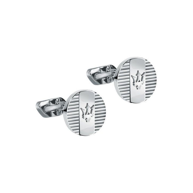 Maserati Jewels Stainless Steel Cufflinks JM121ATK13 For Men