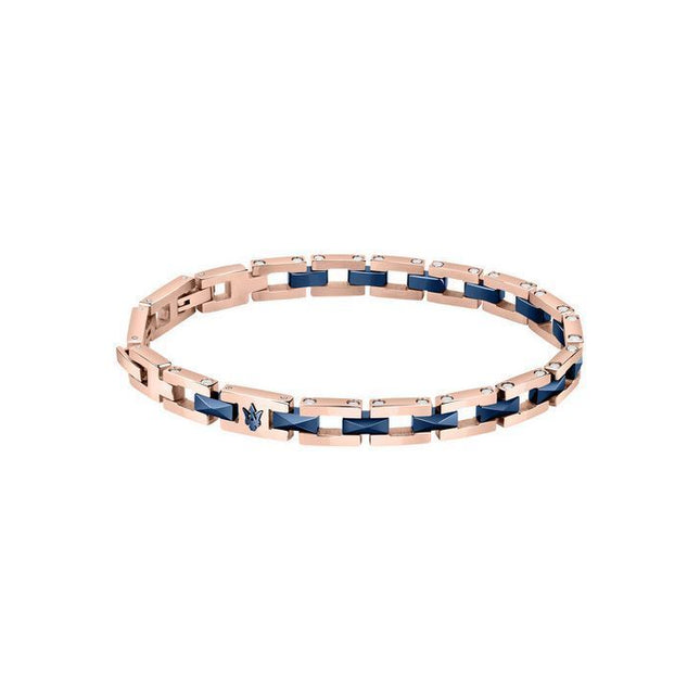 Maserati Jewels Stainless Steel And Ceramic Bracelet JM422ATZ15 For Men