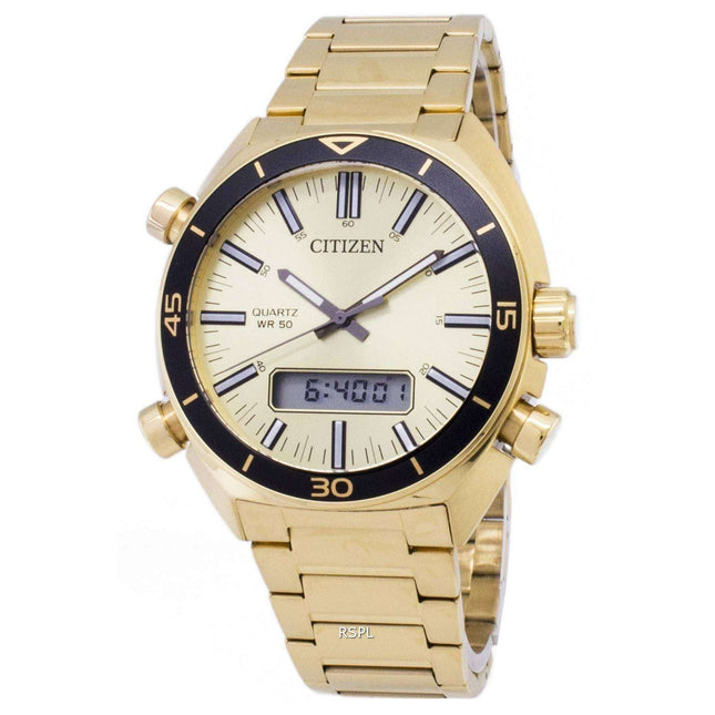 Citizen Quartz JM5462-56P Analog Digital Men's Watch