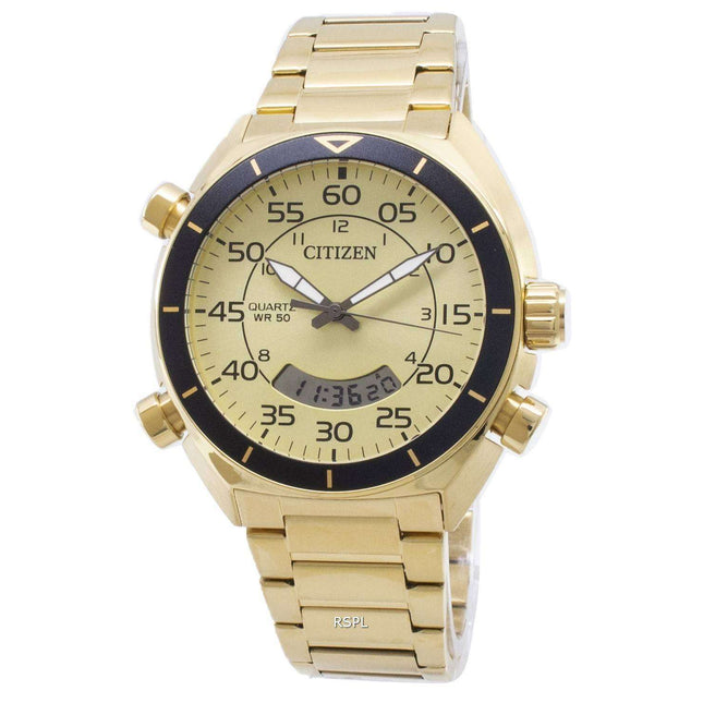 Citizen Multifunction Chronograph JM5472-52P Quartz Analog Digital Men's Watch