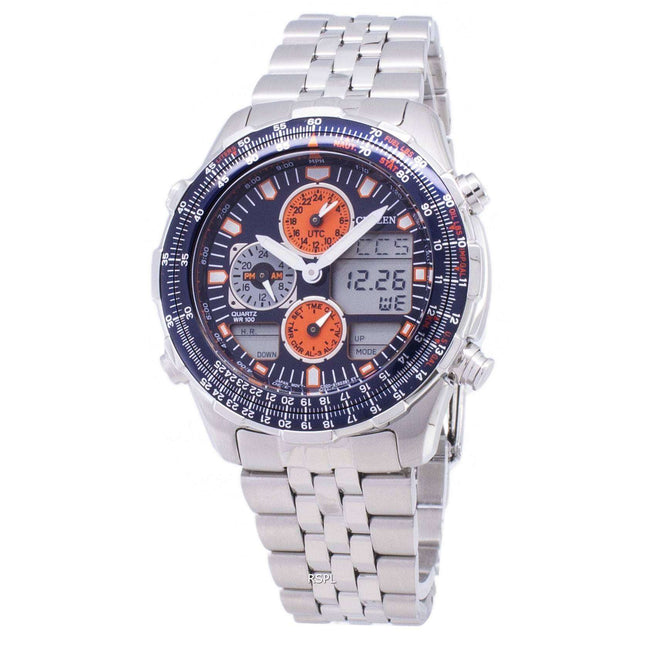 Citizen Navihawk Pilot JN0121-82L Chronograph Men's Watch