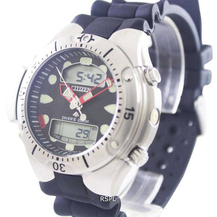 Citizen Aqualand Diver Depth Meter Promaster Sea Watch JP1060-01E JP1060 Mens Watch