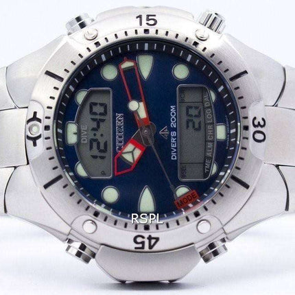 Citizen Aqualand Diver Depth Meter Promaster Sea Watch JP1060-52L JP1060