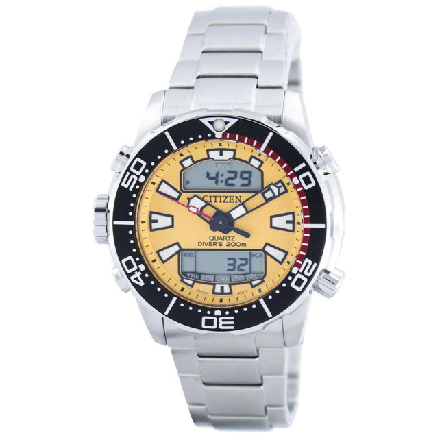 Citizen Aqualand Promaster Divers 200M Analog Digital JP1090-86X Mens Watch