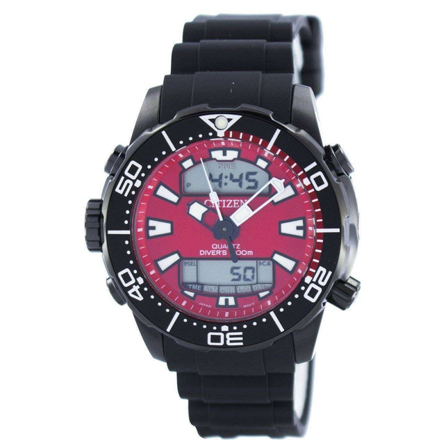 Citizen Aqualand Promaster Divers 200M Analog Digital JP1095-15X Mens Watch