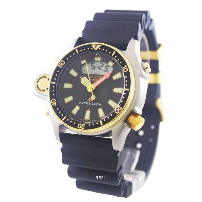 Citizen Aqualand Diver Depth Meter Promaster JP2004-07E JP2004 Mens Watch