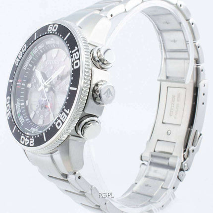 Citizen PROMASTER Marine Eco-Drive JR4060-88E Chronograph 200M Men's Watch